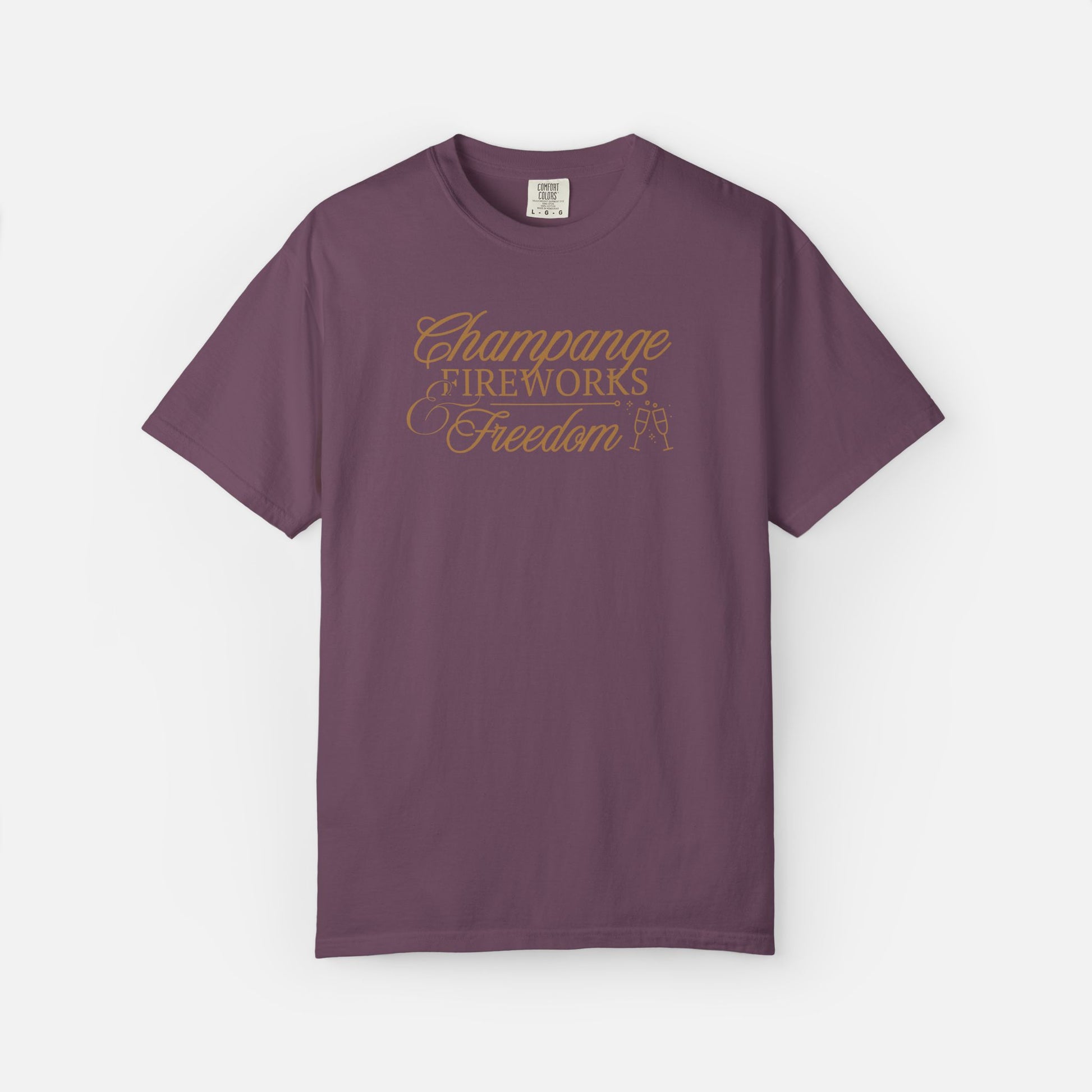 Champagne, Fireworks, Freedom - Tee