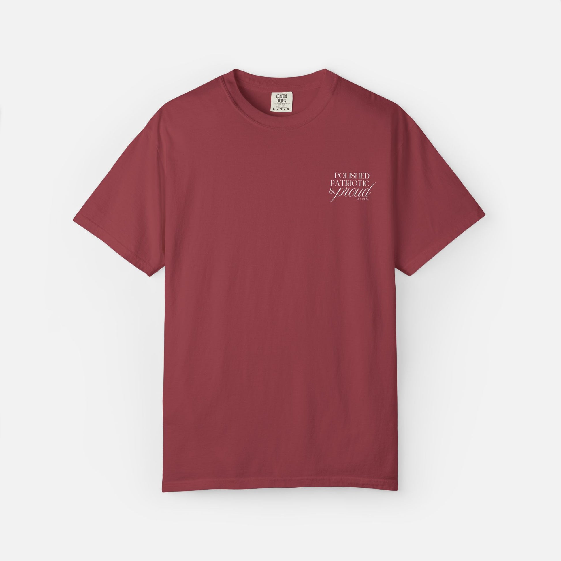 Polished, Patriotic & Proud – Logo Tee