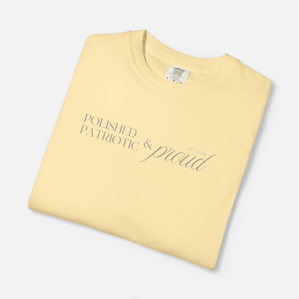 Polished, Patriotic & Proud – Statement Tee Light