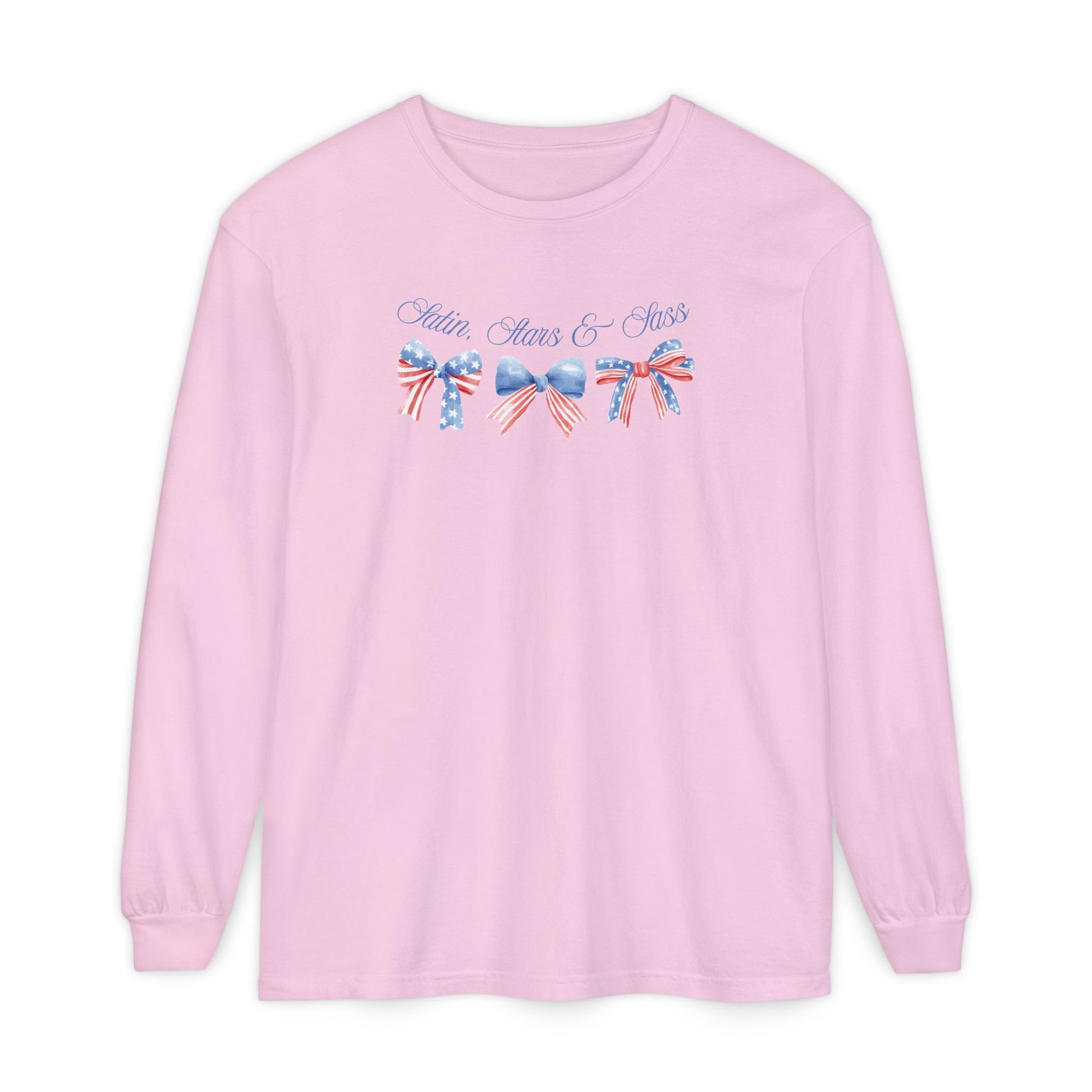 Satin Stars and Sass -  Long Sleeve Tee