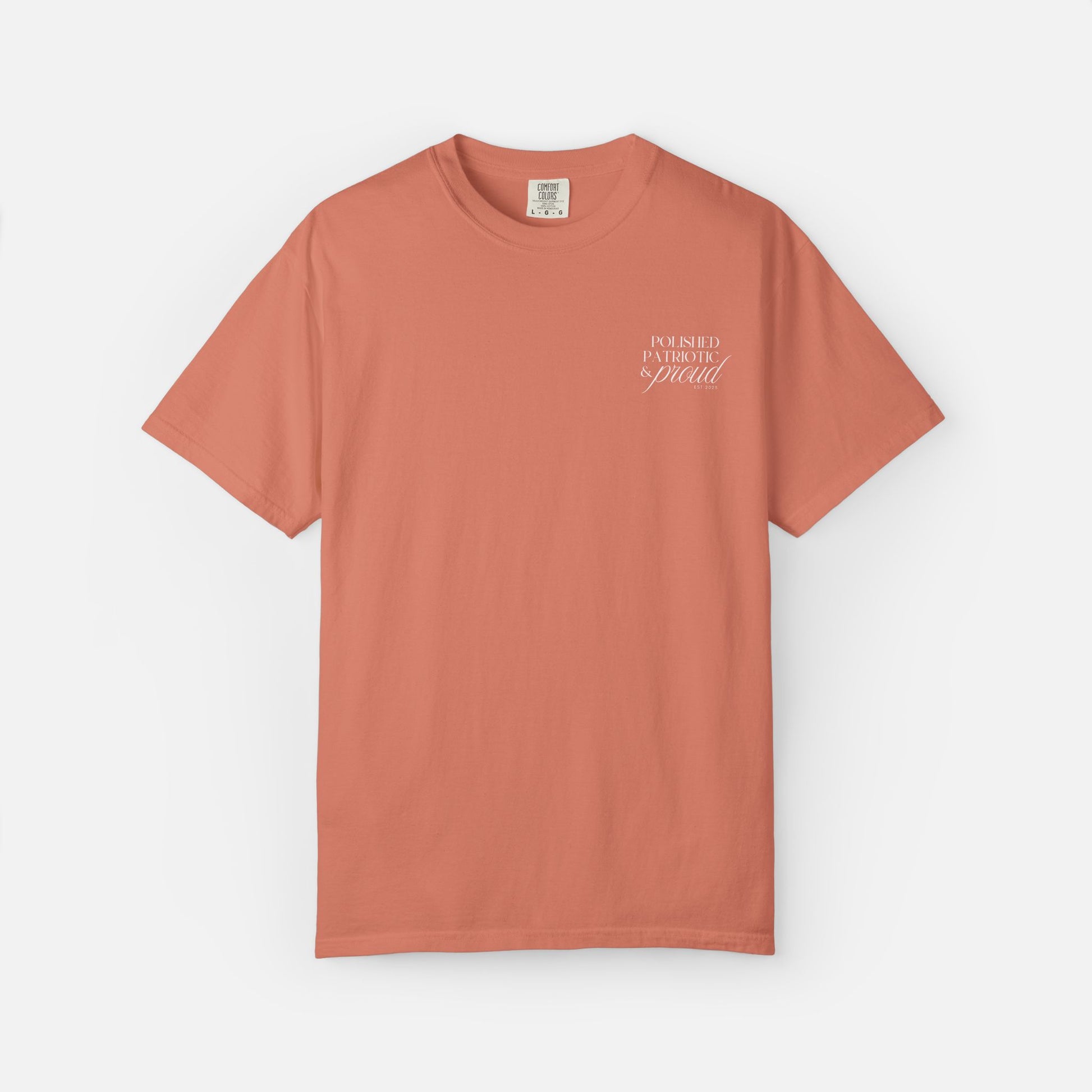 Polished, Patriotic & Proud – Logo Tee