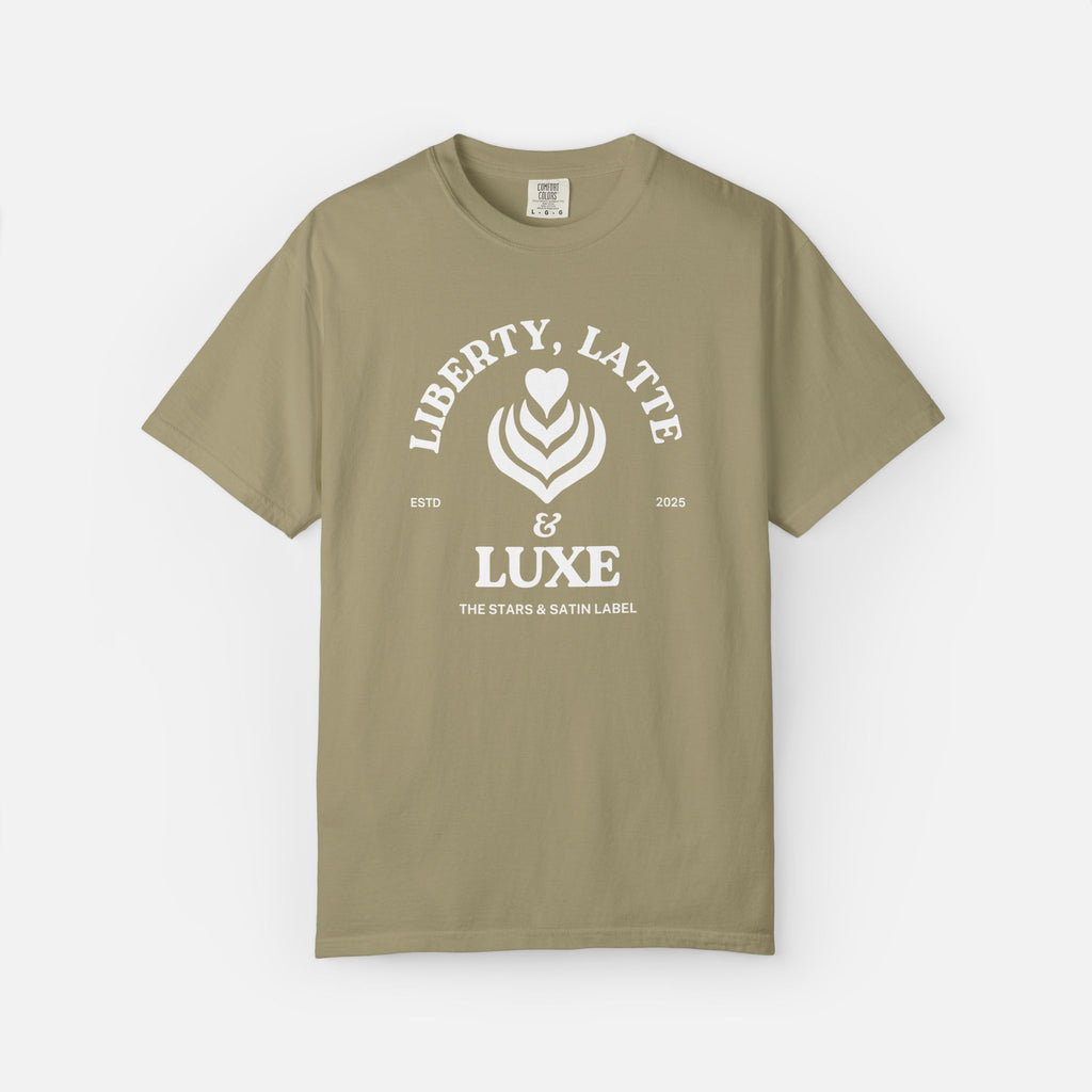 Liberty, Lattes, & Luxe Graphic Tee