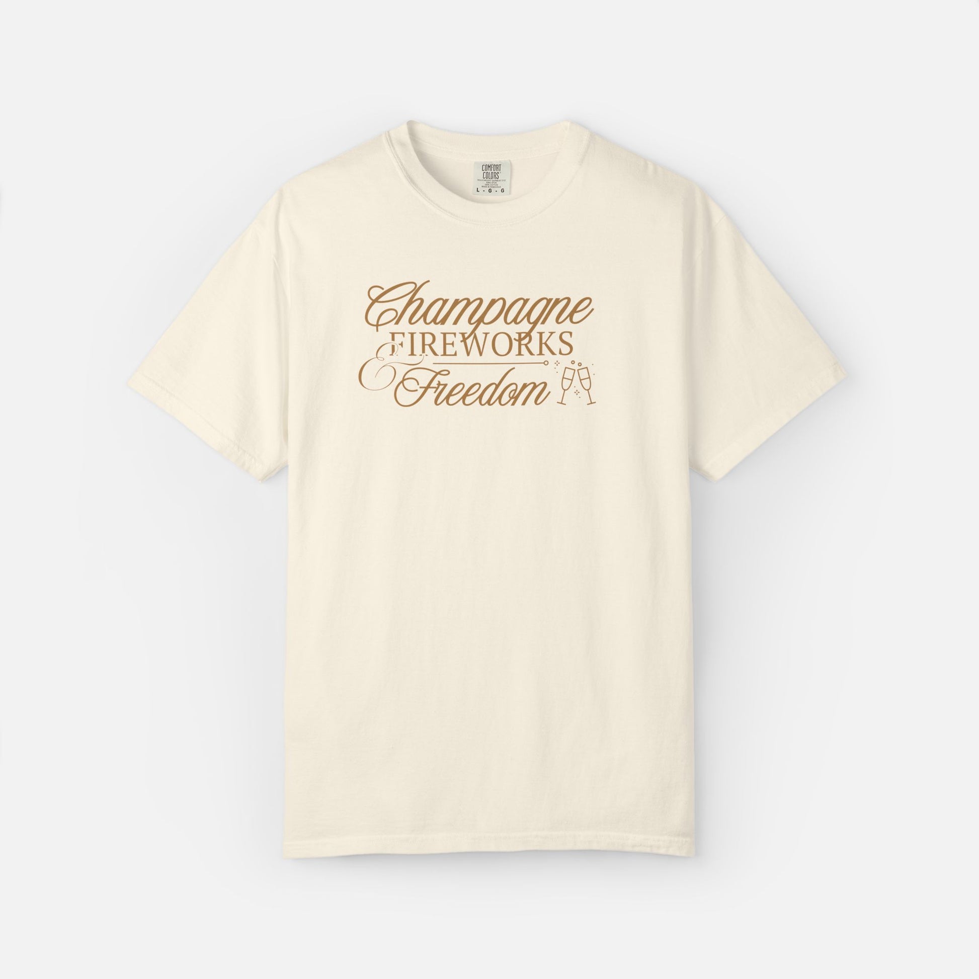 Champagne, Fireworks, Freedom – Limited Edition 4th of July Tee