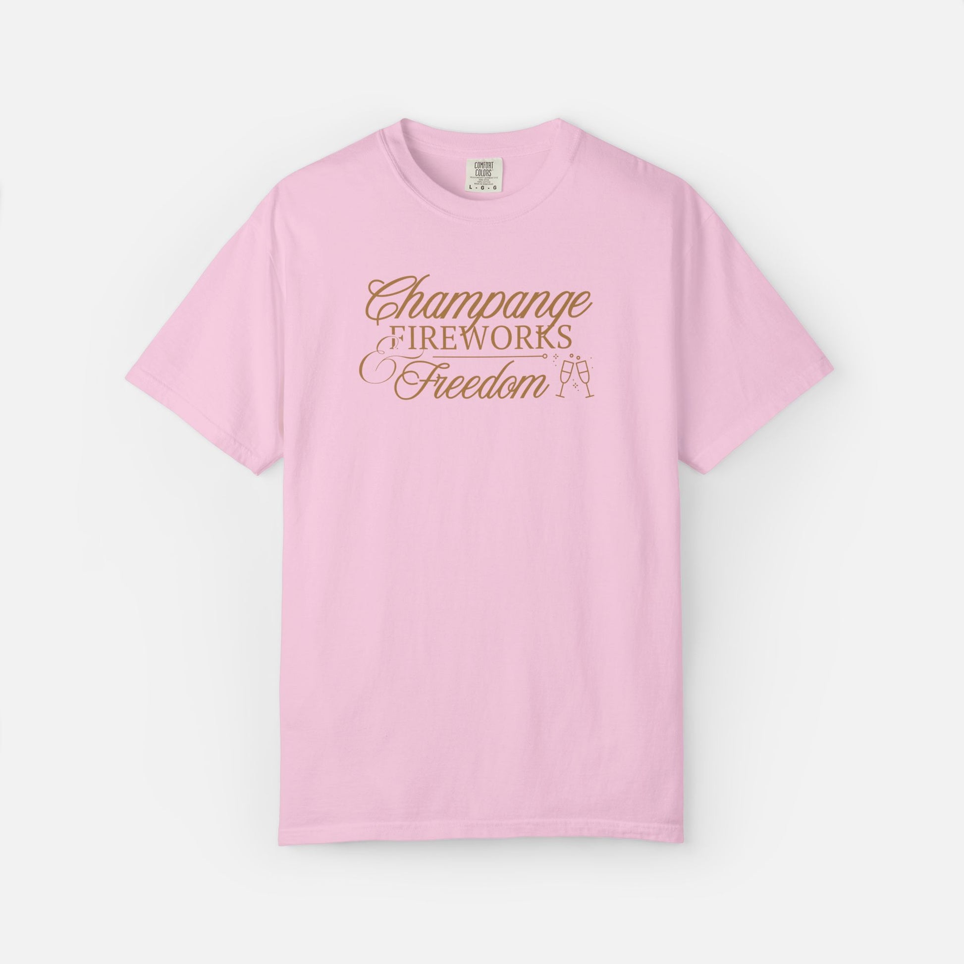 Champagne, Fireworks, Freedom - Tee