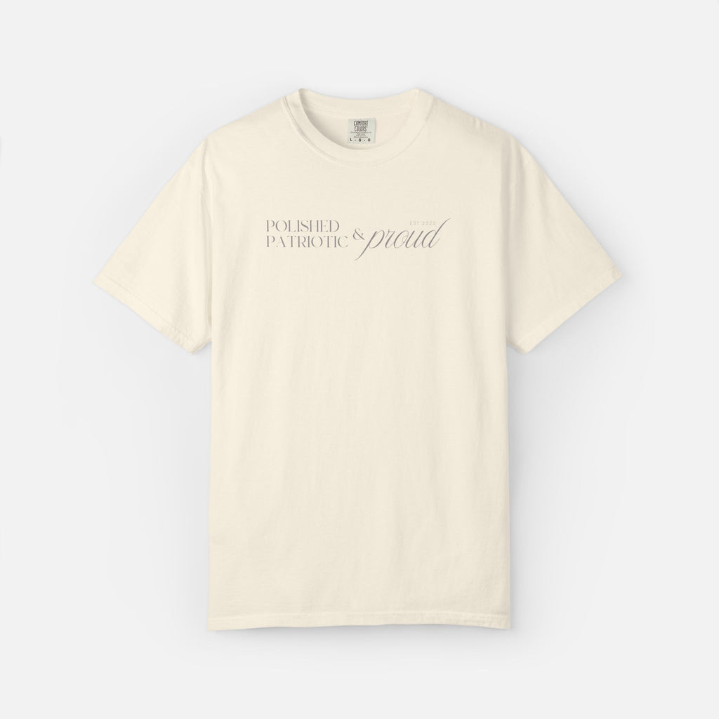 Polished, Patriotic & Proud – Statement Tee Light