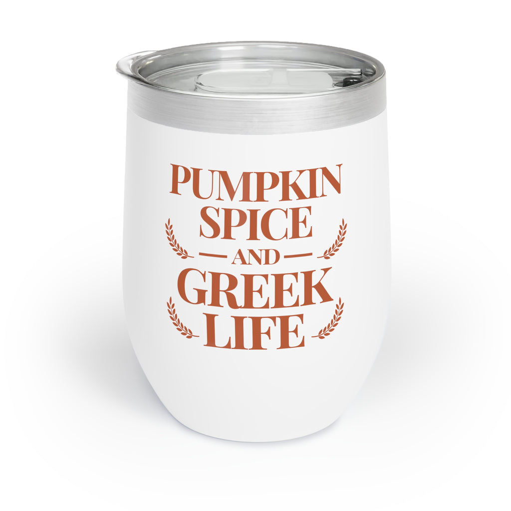 Pumpkin Spice and Greek Life Tumbler