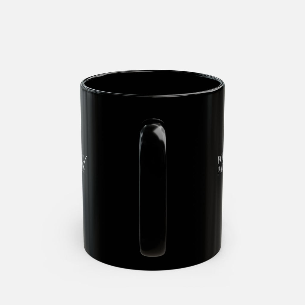 Polished, Patriotic & Proud – Elegant Black Ceramic Mug 11oz, 15oz