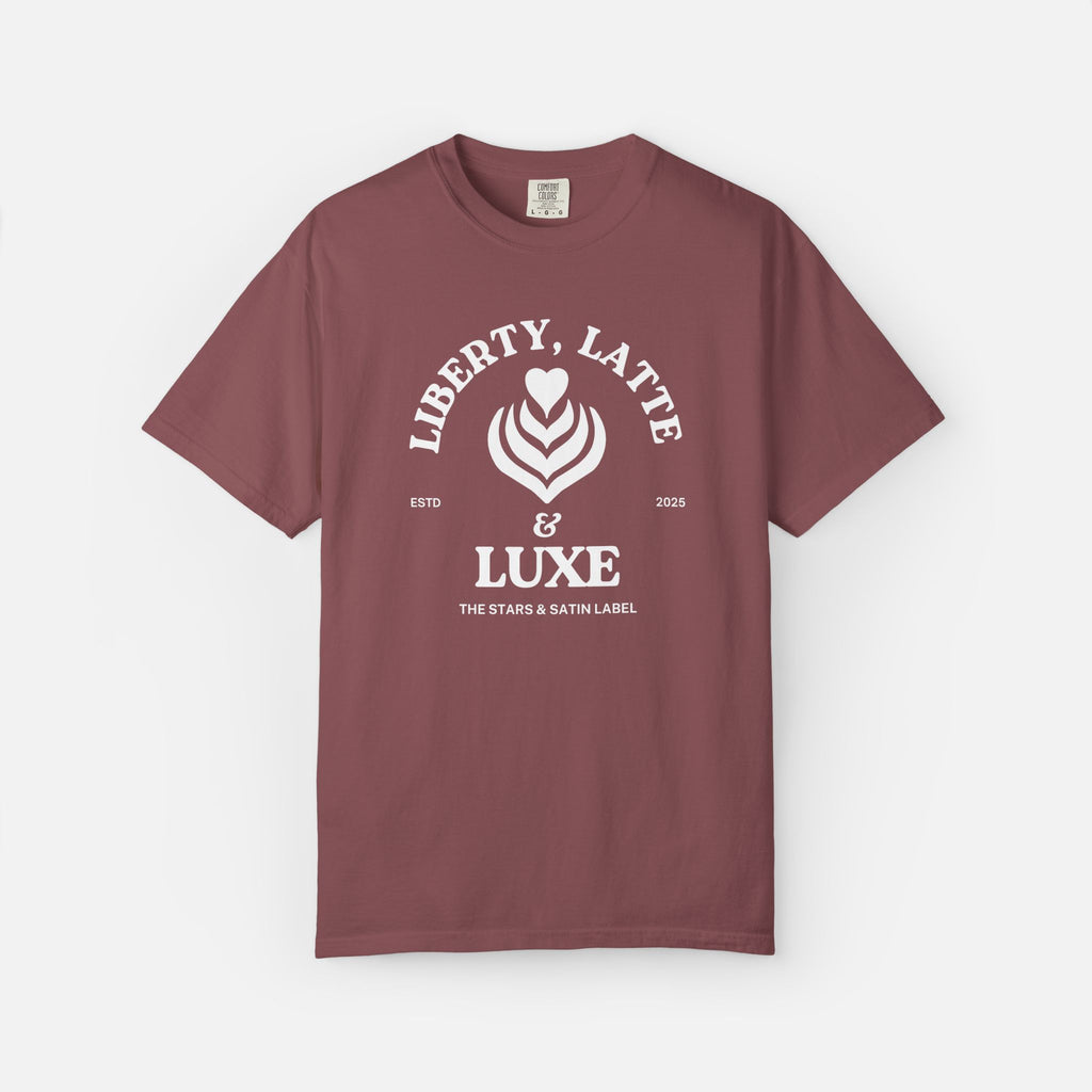 Liberty, Lattes, & Luxe Graphic Tee