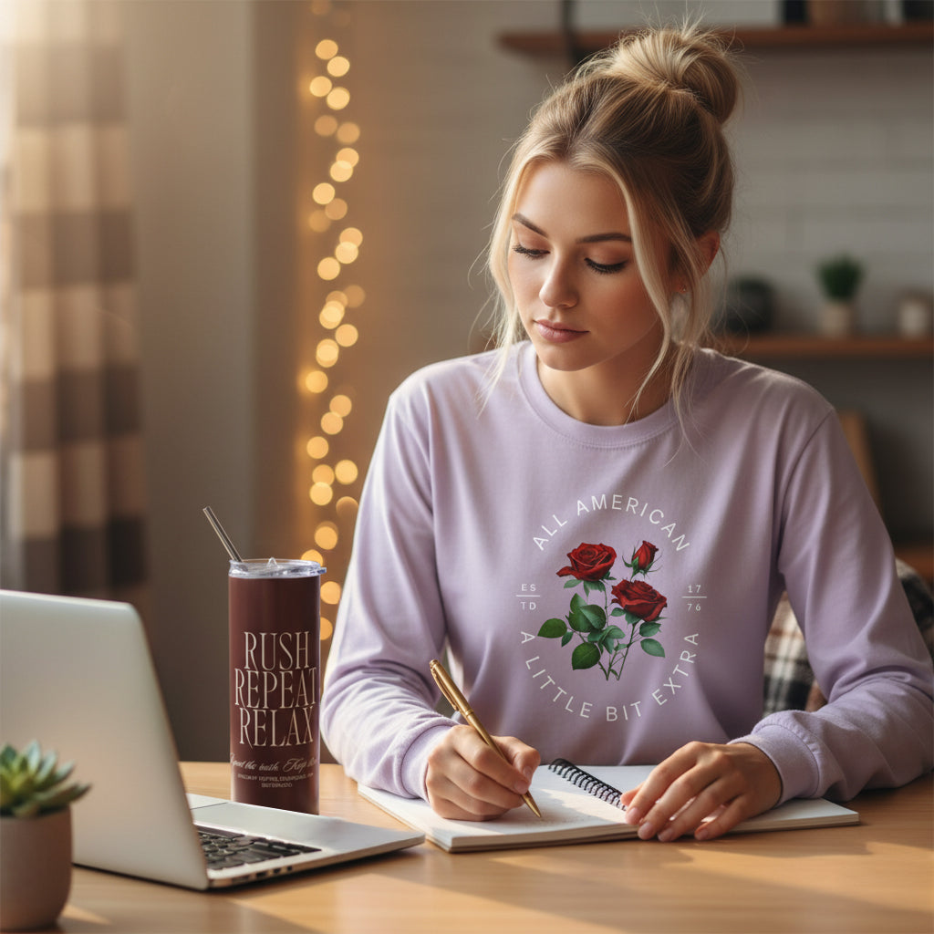 All American, A Little Extra - Long Sleeve Tee
